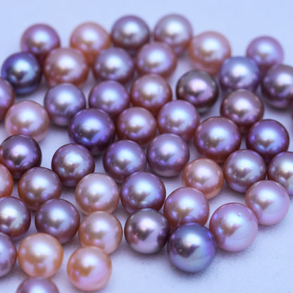 9-13mm Purple Edison Freshwater Pearl Loose Beads