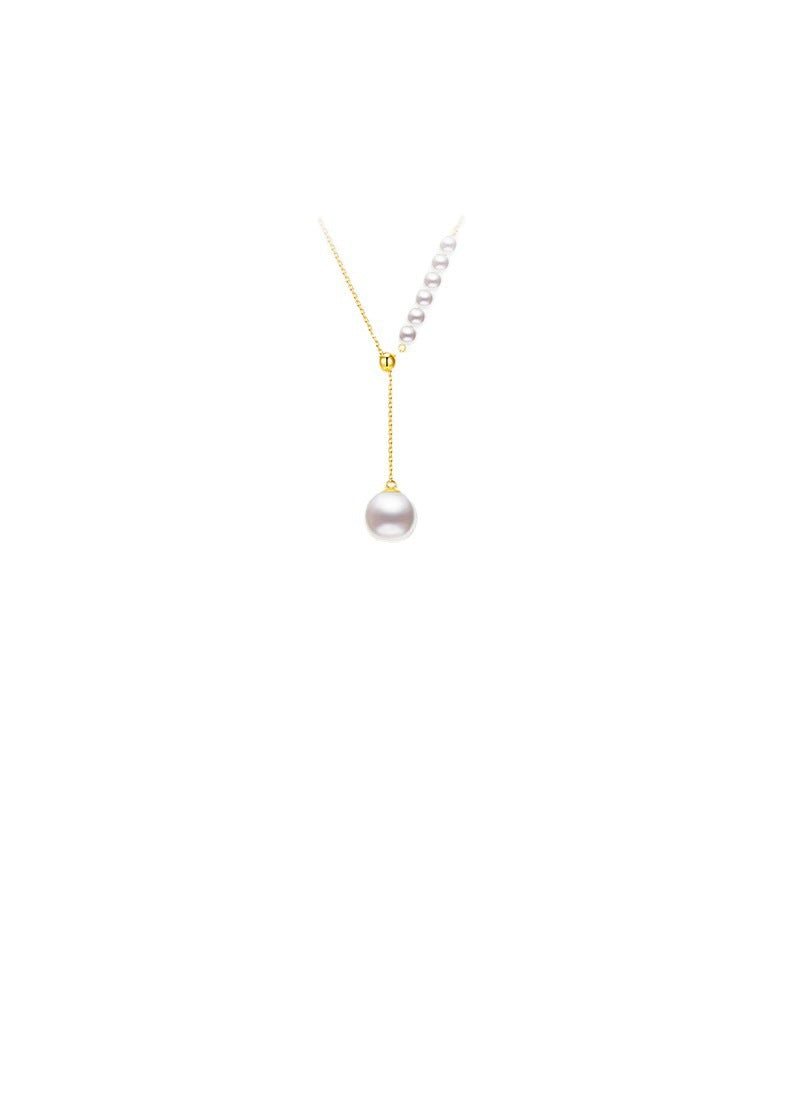 Y401 Freshwater Pearl Pendant | 18K Gold Plated